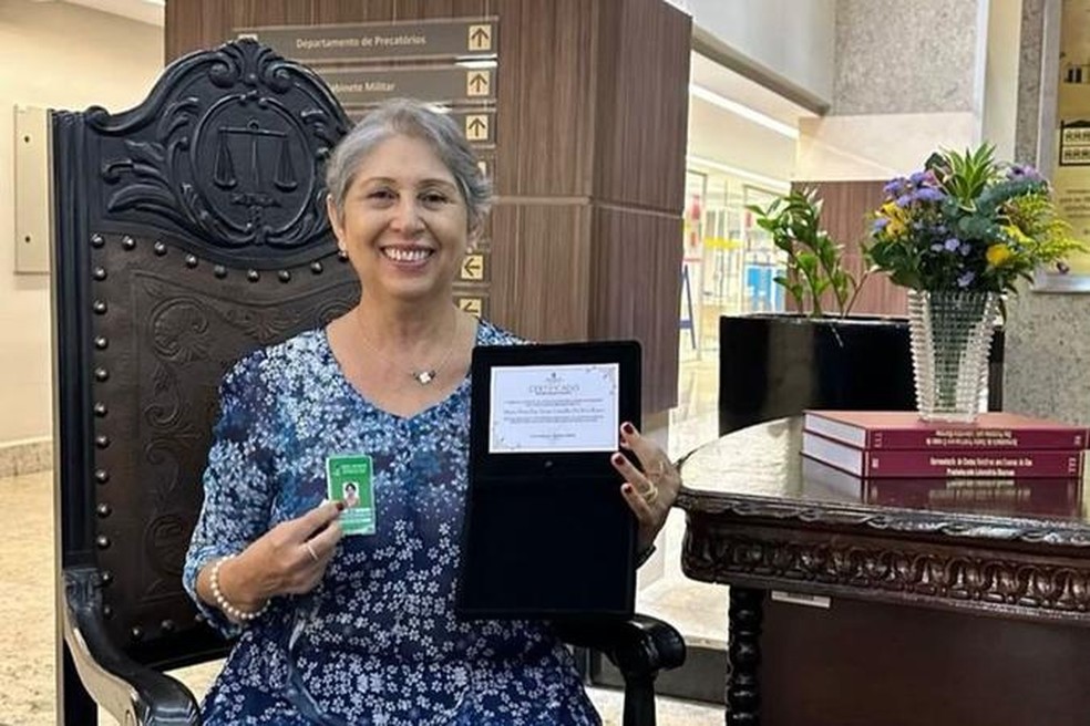 Maria Vilma das Dores Cascalho da Silva, era servidora aposentada do Tribunal de Justiça — Foto: Arquivo pessoal/Paula Lima