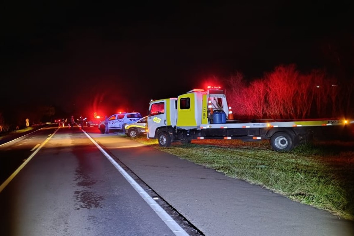 Homem morre em atropelamento na SP-563 em Presidente Epitácio; motorista fugiu