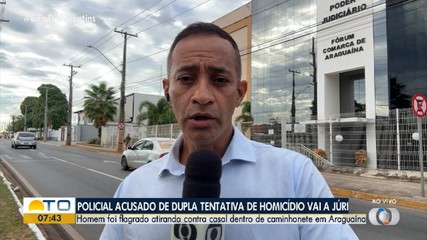 Policial acusado de atirar contra casal dentro de caminhonete vai a júri