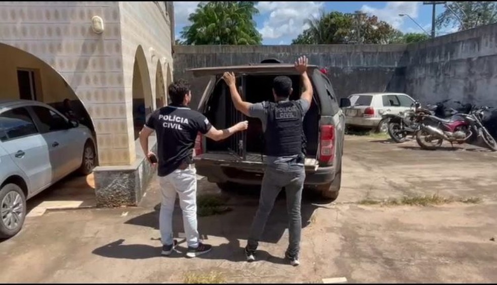Uma operação policial realizada na manhã desta segunda-feira (22), pela Polícia Civil do Maranhão (PC-MA), — Foto: Divulgação/ PC-MA