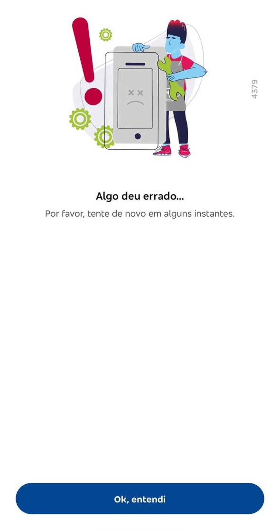 Aplicativo do Bradesco apresentava instabilidade nesta sexta-feira (28) — Foto: Reprodução/Arquivo pessoal