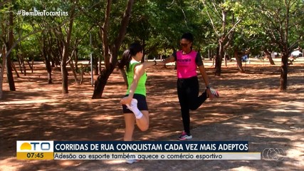 Corrida de rua registra aumento no comércio esportivo de Palmas