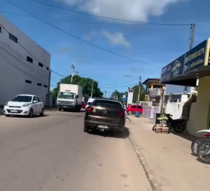 Vídeo mostra momento da fuga de suspeitos após assalto a oficial da Marinha, na Paraíba