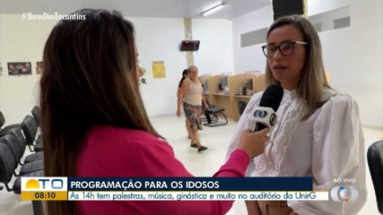 Evento oferece ações para idosos em Gurupi; confira a programação