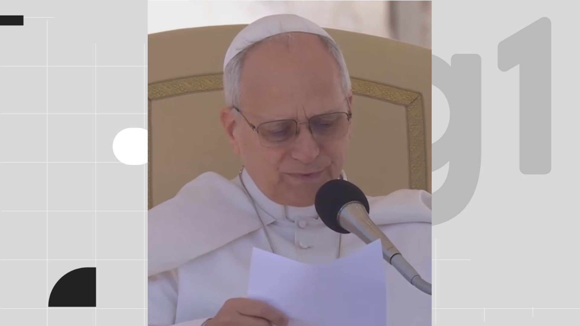 Papa Leão XIV faz saudação para fiéis do Recife em discurso no Vaticano; VÍDEO