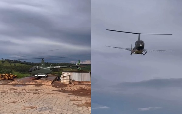 Helicóptero cai em fazenda e deixa três mortos em Cruzília, no Sul de Minas | Sul de Minas | G1