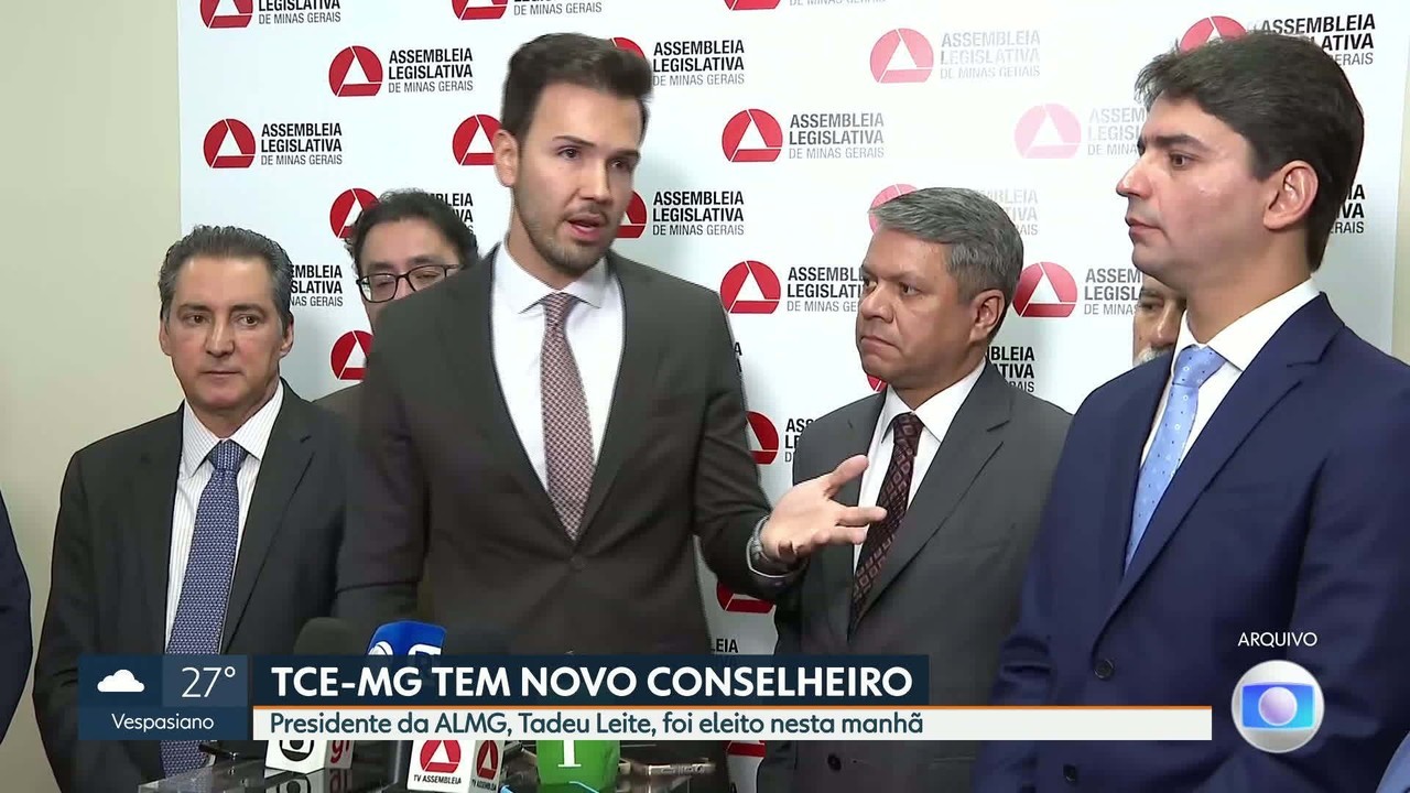 Tadeu Leite é eleito conselheiro do Tribunal de Contas de Minas Gerais (TCE)
