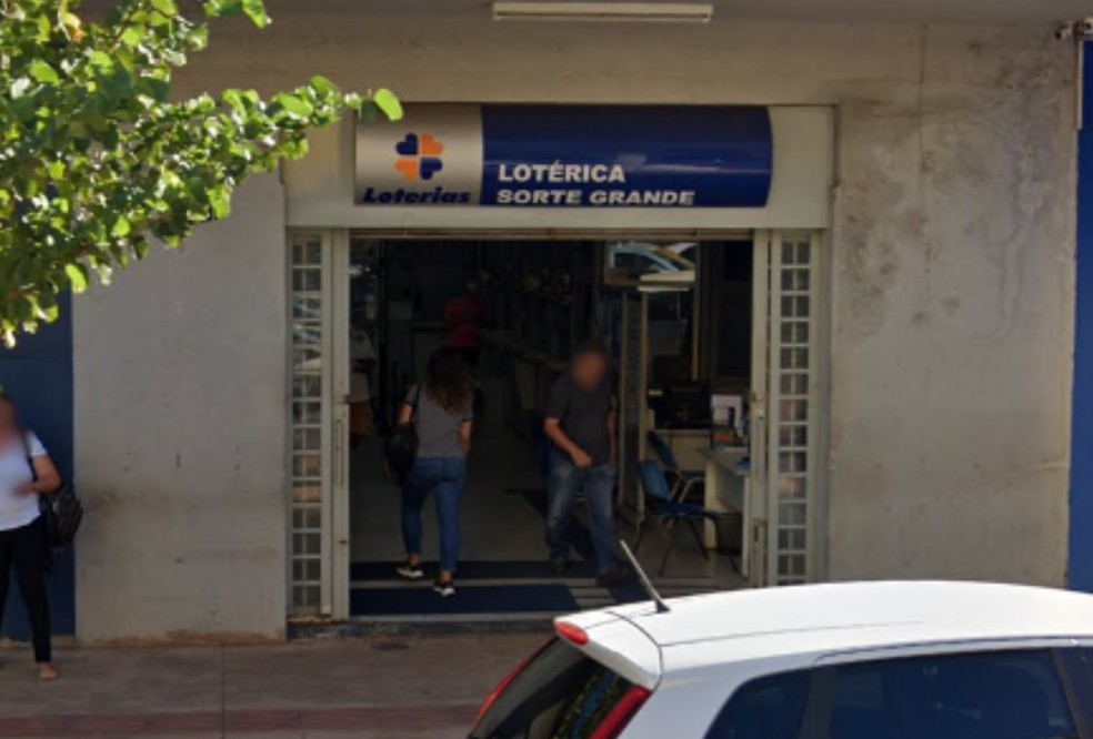 Lotérica Sorte Grande em Campo Grande onde saiu prêmio da Quina. — Foto: Google Street View