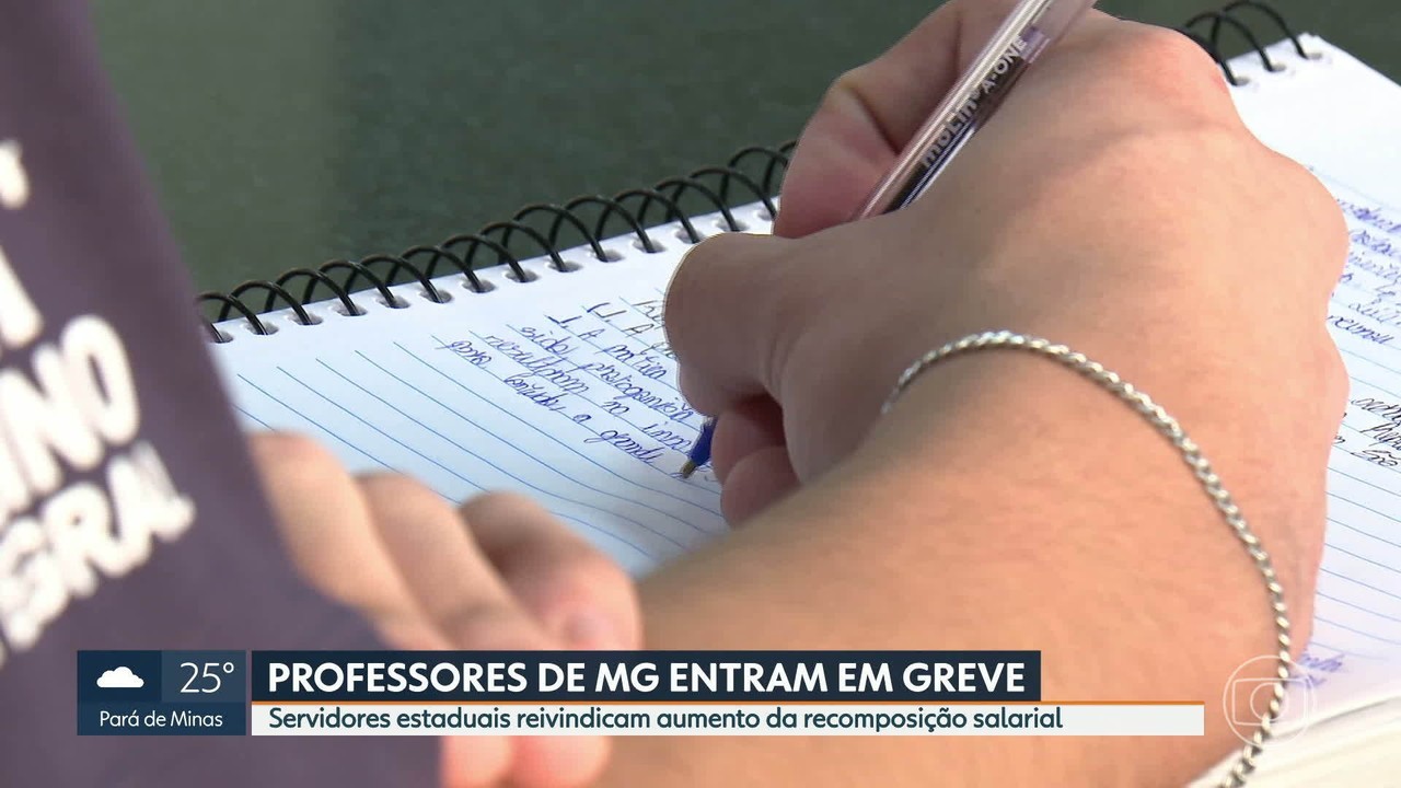 Professores da rede estadual entram em greve a partir desta quarta-feira (4)