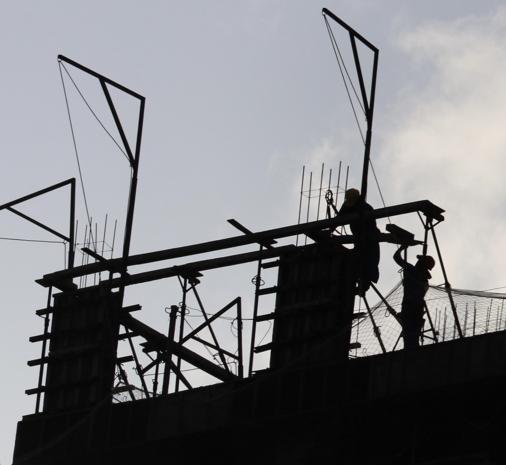 Construção civil: pilares que sustentam o desenvolvimento do país — Foto: Augusto César Gomes