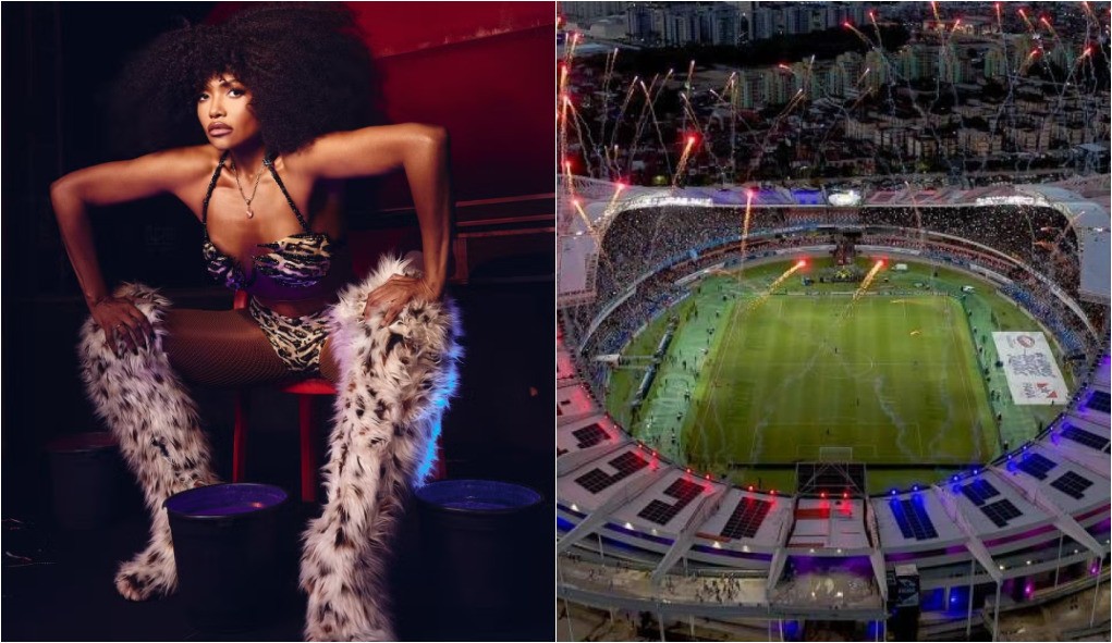 Gaby Amarantos recria 'Rock Doido: o Filme' no palco do Global Citizen, em Belém