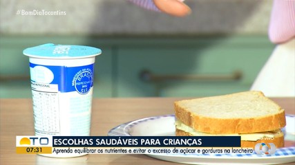 Saiba como fazer escolhas saudáveis para a lancheira das crianças