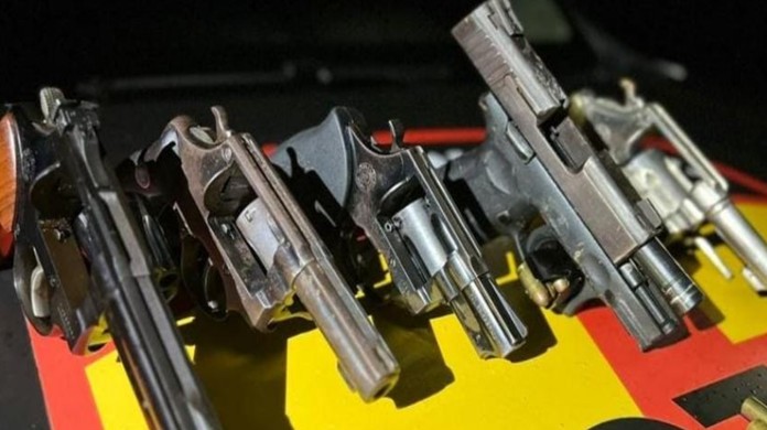 Revólver calibre 38 é a arma mais apreendida em Goiás, aponta pesquisa, Goiás