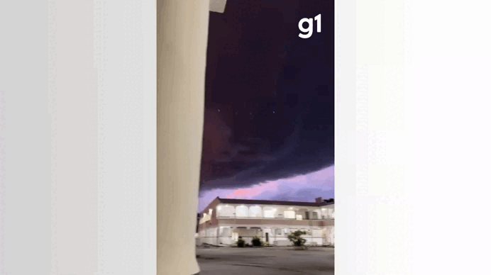 VÍDEO: Nuvem em cidade de MG lembra cena de Stranger Things e viraliza