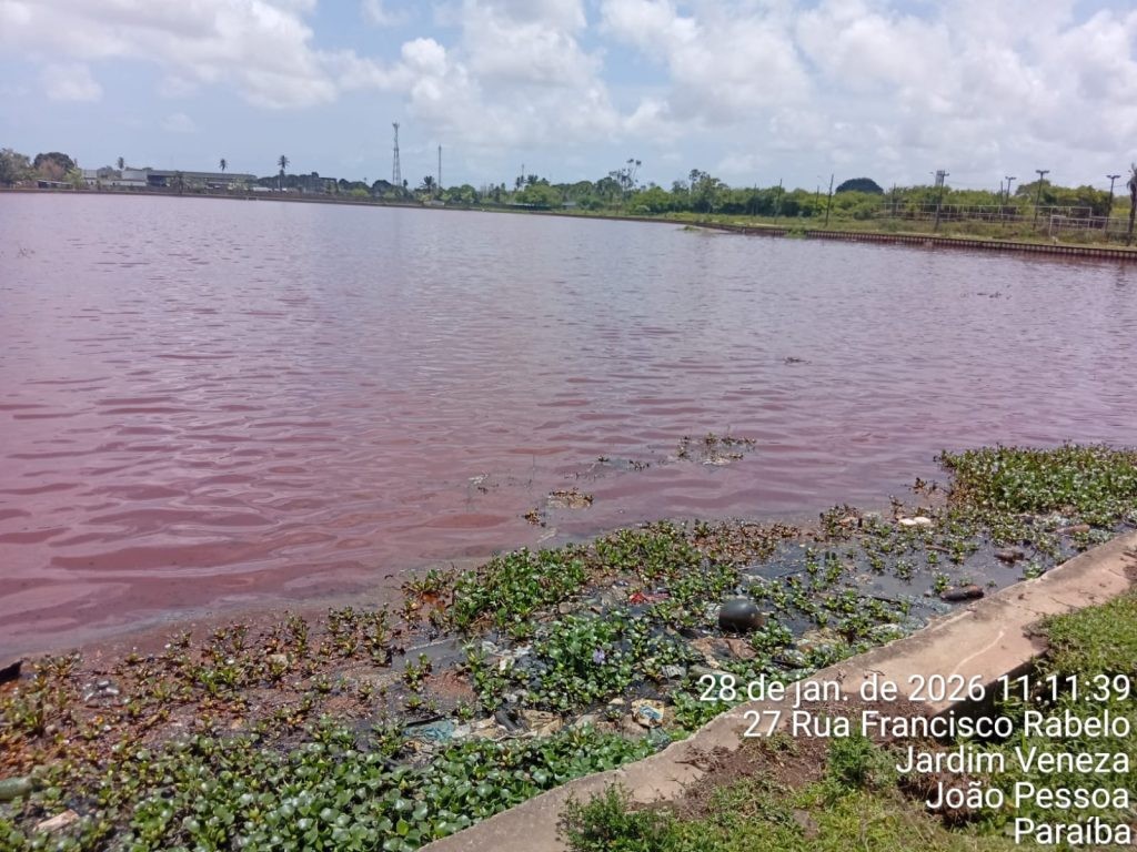 Prefeitura de João Pessoa notifica Cagepa e Sudema por suposta poluição ambiental nas Três Lagoas