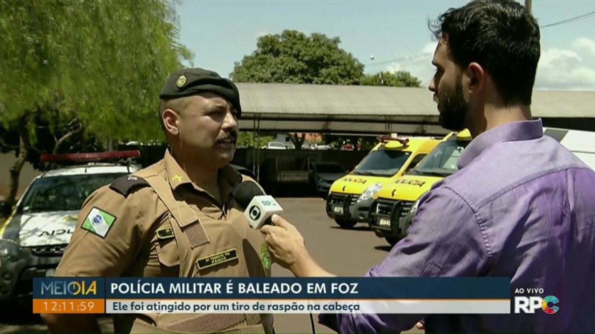 Policial Militar é Atingido Por Tiro De Raspão Na Cabeça Em Foz Do Iguaçu Oeste E Sudoeste G1 6943