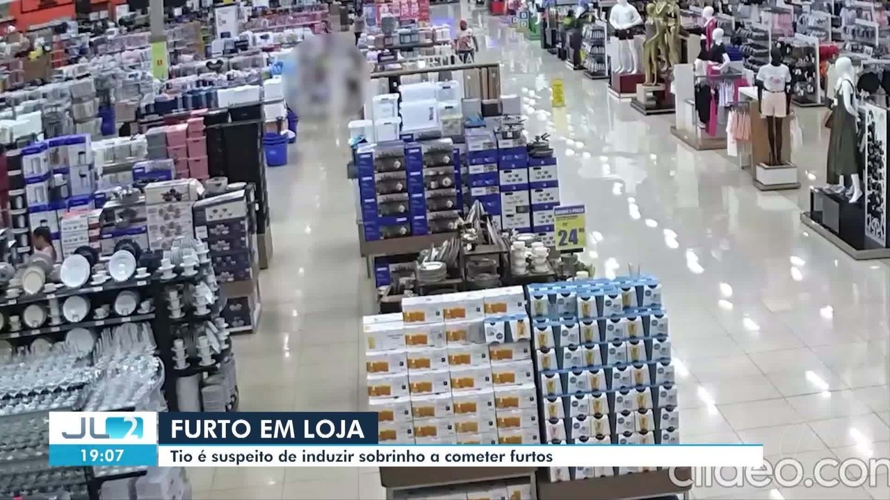 Tio é preso suspeito de usar sobrinho de 10 anos para furtar loja em Marabá, no Pará