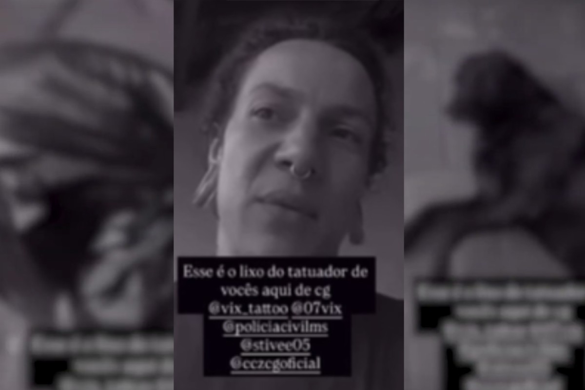 Tatuador usa cadela para atacar gatos e é multado após publicar vídeo com animal morto em saco de lixo