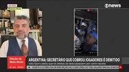 As reaes aps cantos racistas na seleo argentina contra jogadores da Frana