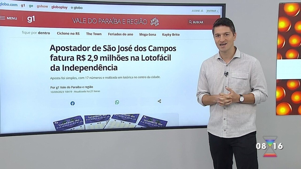 Apostador de Araras (SP) fatura prêmio de R$ 2,7 milhões da Lotofácil