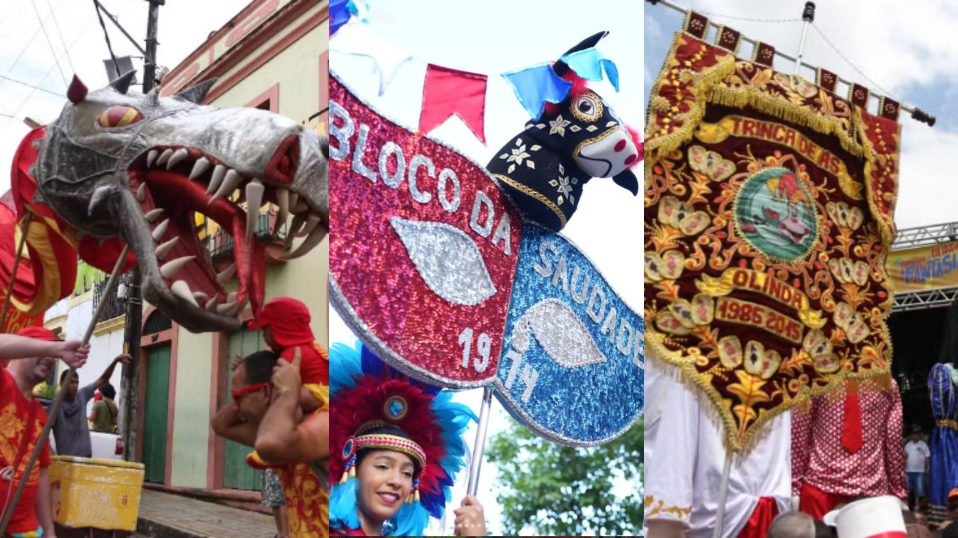 Prévias no Recife e em Olinda têm bailes do Eu Acho É Pouco e Trinca de Ás, prévia Calunguinha na Folia e mais; confira agenda pré-carnaval