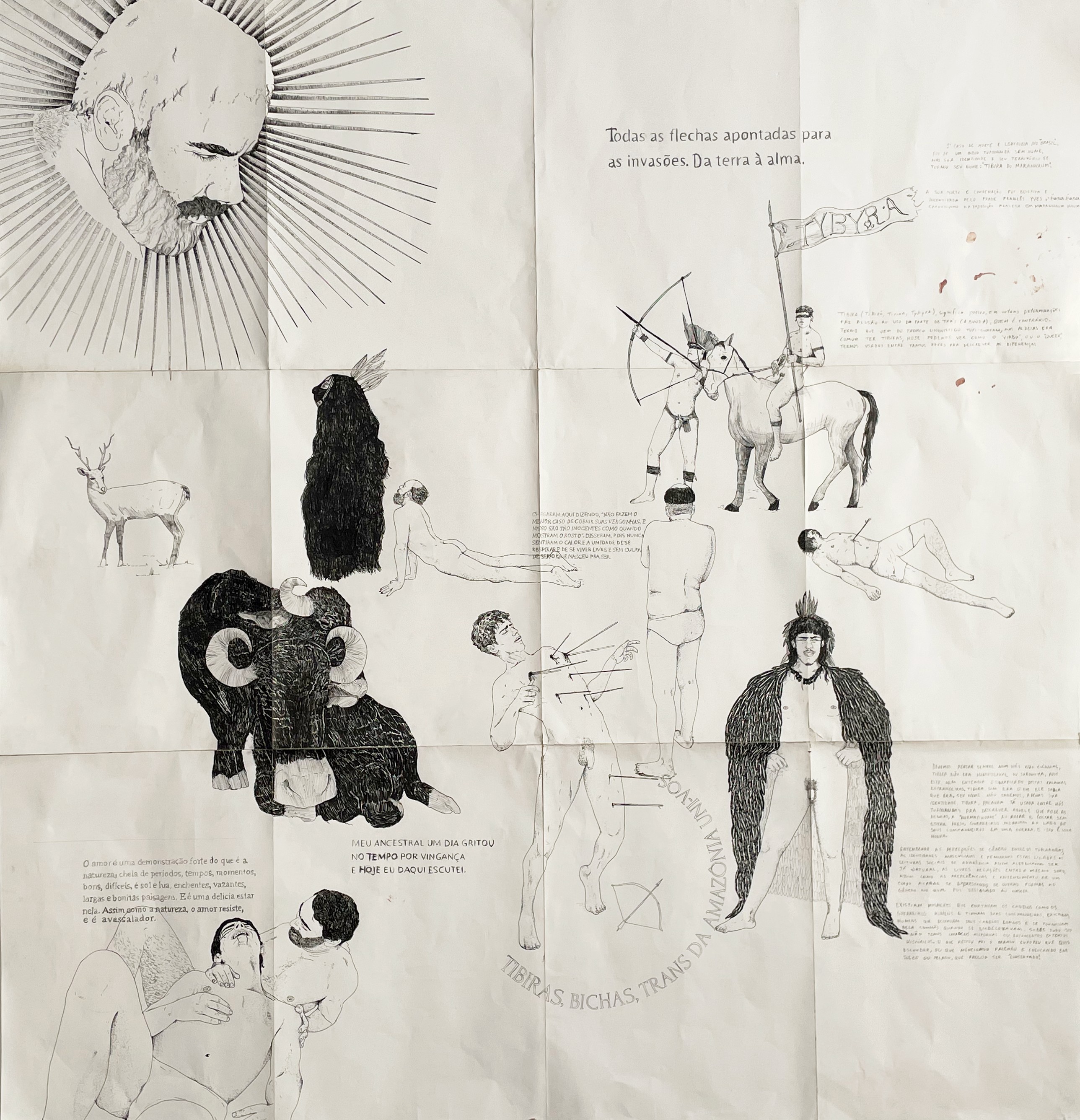 Mostra 'Tybyras' leva arte queer da Amazônia a Marabá com obras inéditas