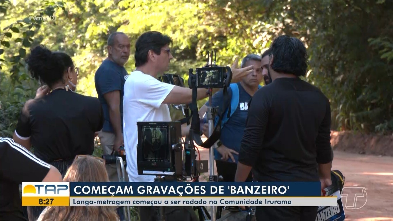 Gravações do filme ‘Banzeiro’ começam em comunidade do Eixo Forte, em Santarém