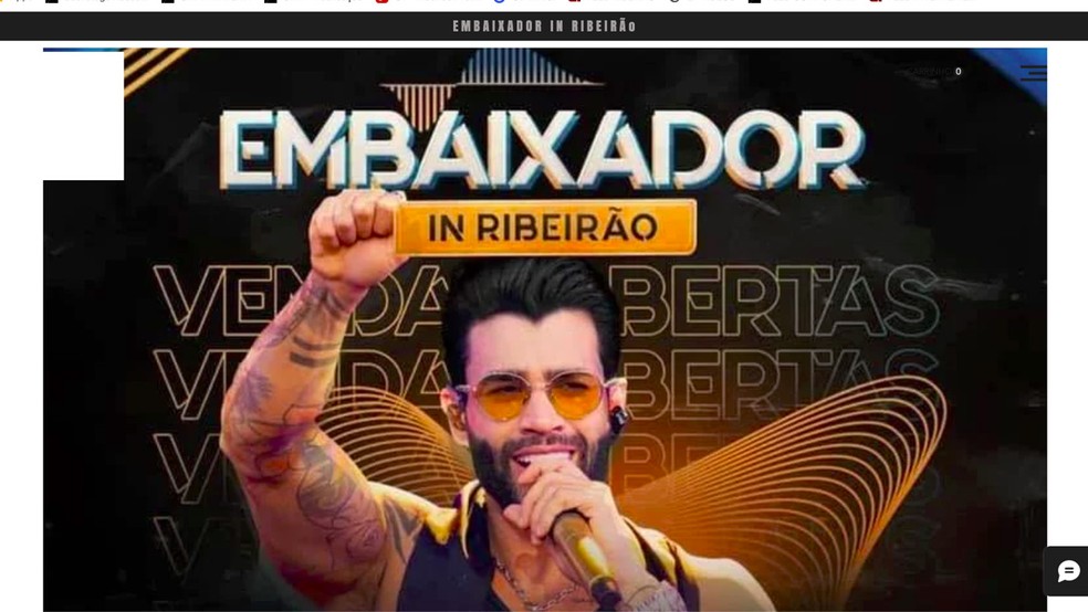 Na véspera de show em Ribeirão, 'canelas' do Gusttavo Lima viralizam;  Entenda - ACidade ON Ribeirão Preto