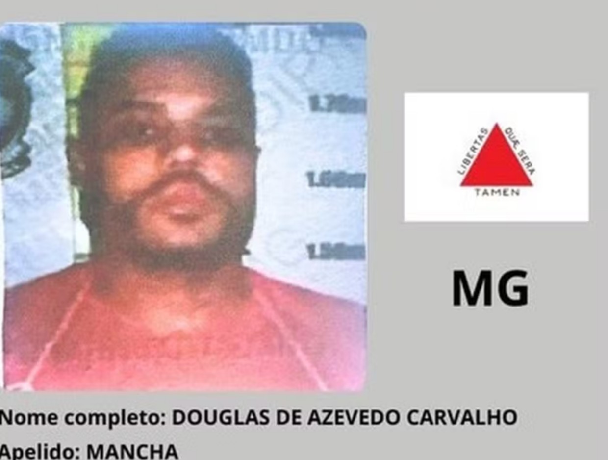 Traficante 'Mancha' é transferido para presídio de outro estado