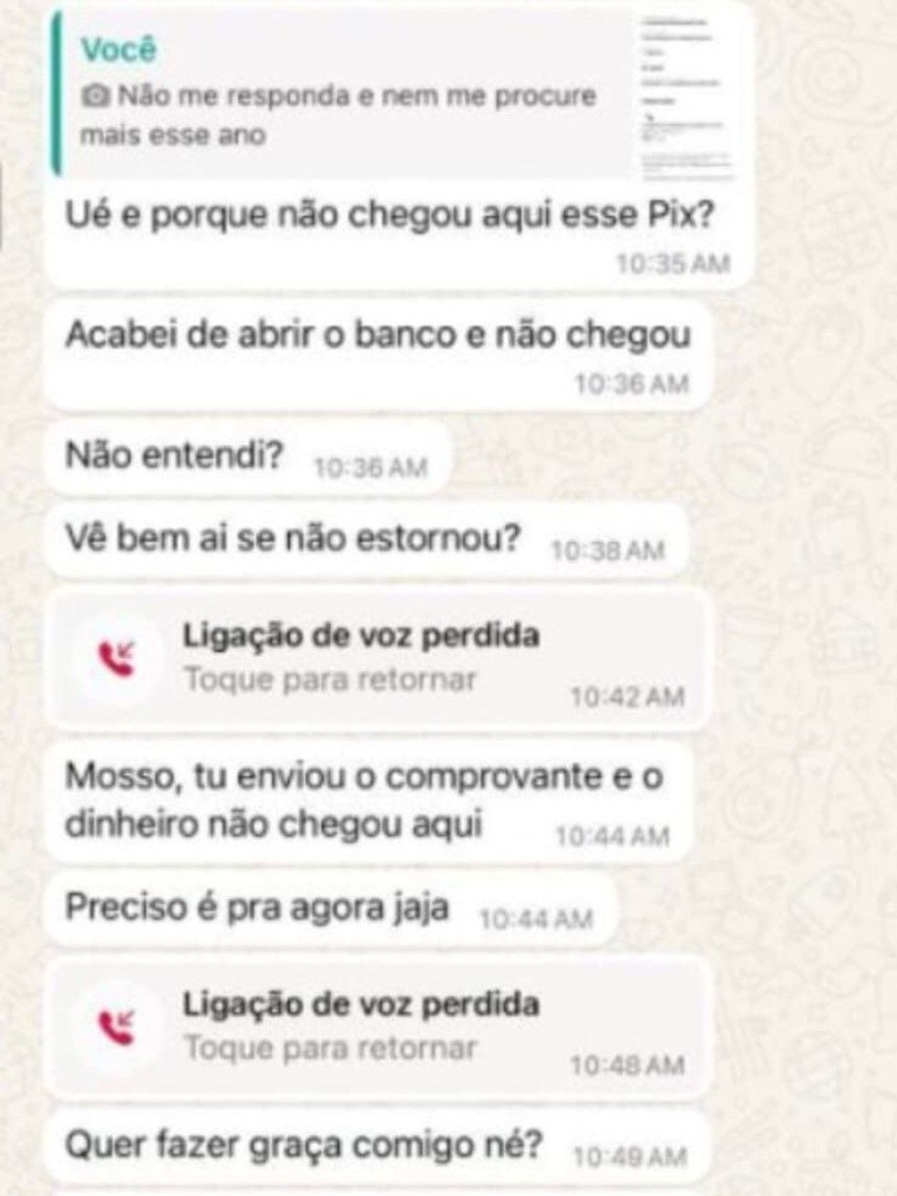 Prints mostram ação de grupo criminoso que extorquia vítimas no Piauí — Foto: Polícia Civil
