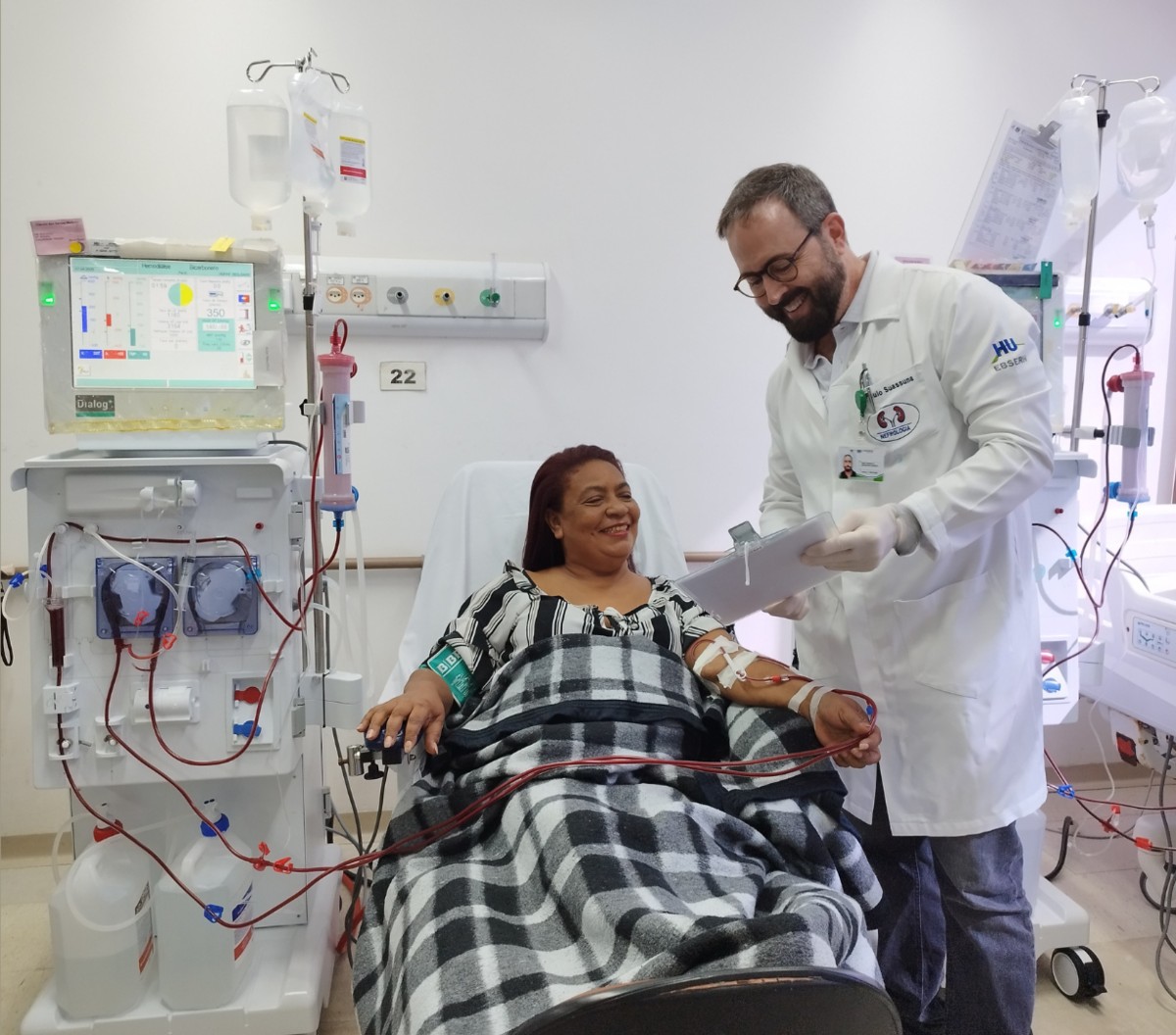 HU-UFJF passa a ter hemofiltração on-line em tratamentos de hemodiálise; entenda como funciona a técnica