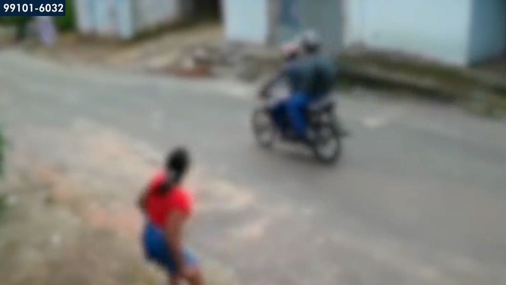 Hosana Santos Flores, de 50 anos, foi baleada no povoado Santarém, zona rural de São João do Carú. — Foto: Reprodução/TV Mirante