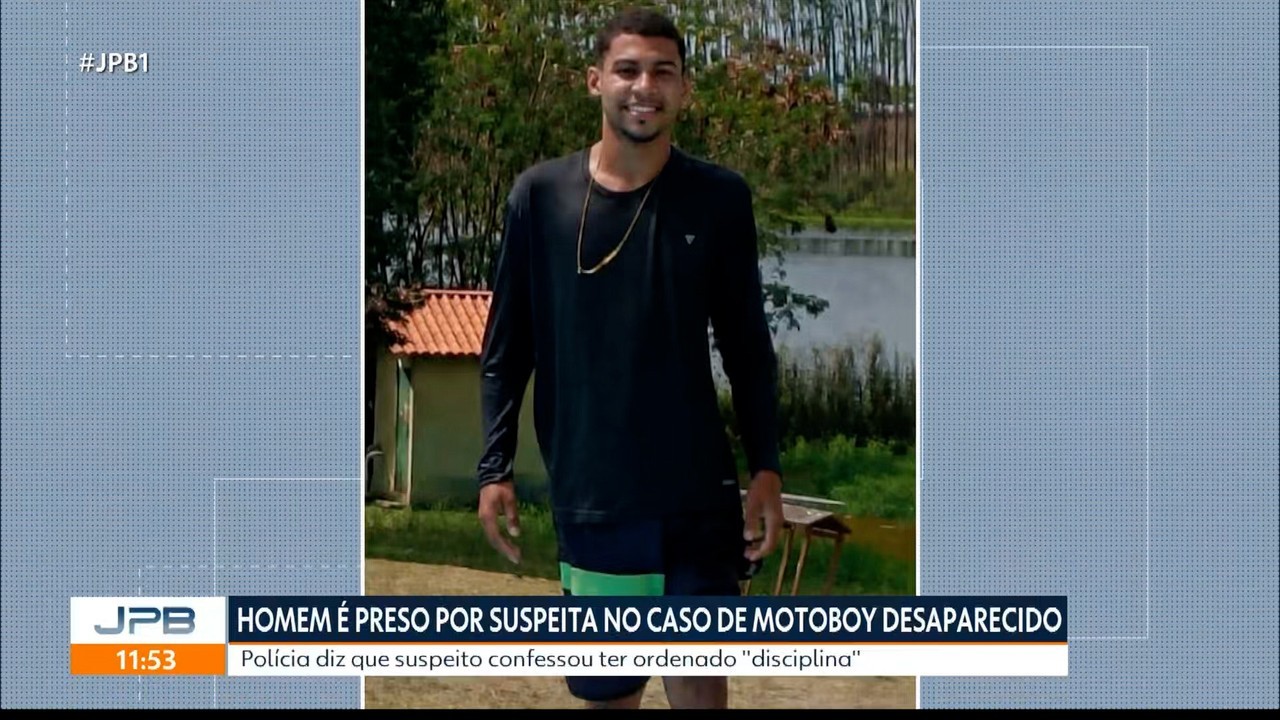 Motoboy que desapareceu após ser torturado por integrantes de facção é encontrado morto em João Pessoa