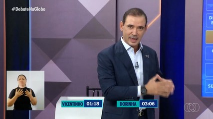 Segundo bloco do debate do segundo turno entre candidatos ao governo do Tocantins