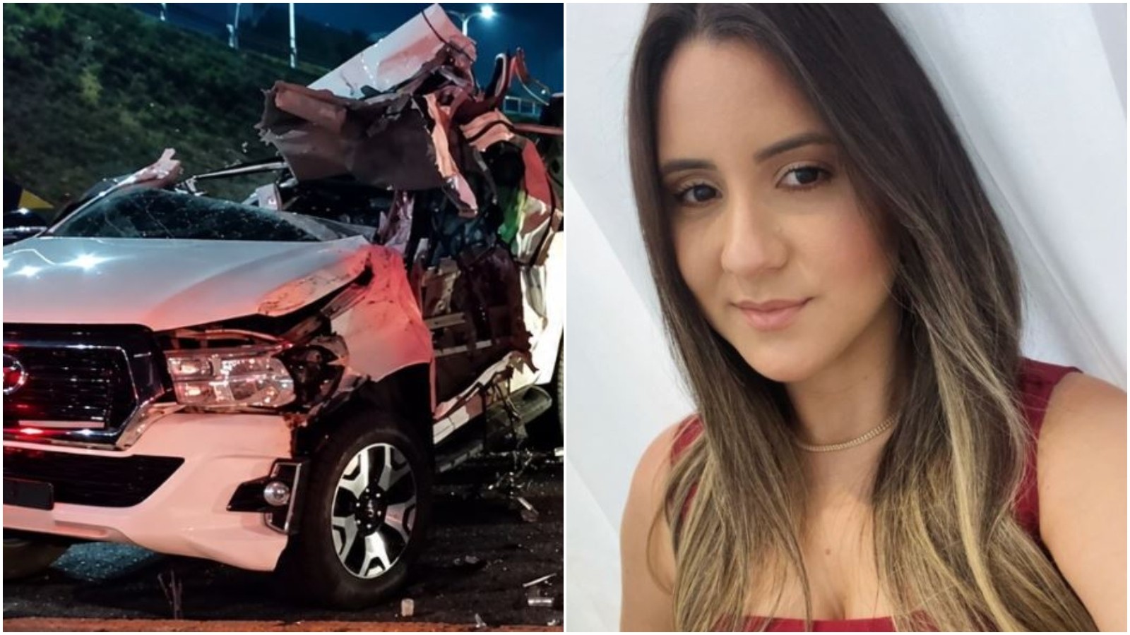 Mulher que morreu em acidente com Hilux em Fortaleza foi ejetada do veículo com o namorado