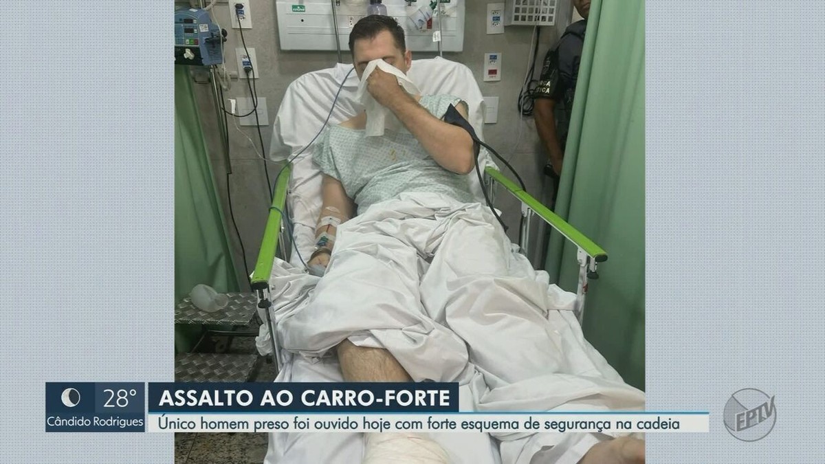 Suspeito de ataque a carro-forte no interior de SP fica em silêncio durante depoimento à polícia