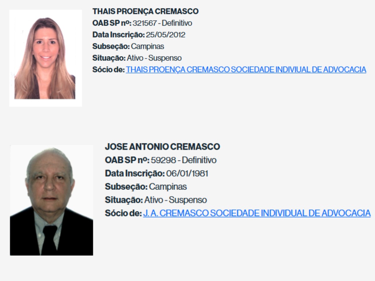 Advogados acusados de ficar com dinheiro de ações ganhas têm OAB suspensa e são impedidos de exercer profissão