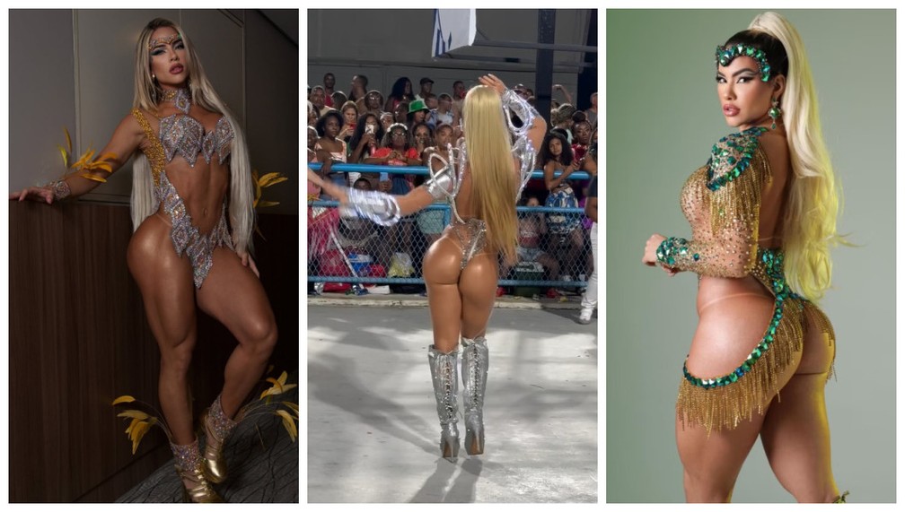 Musa da Dragões da Real conhecida por 'bumbum que desconcentra
