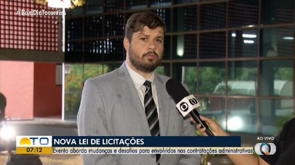 Nova lei de licitações será tema de palestra no Tribunal de Justiça