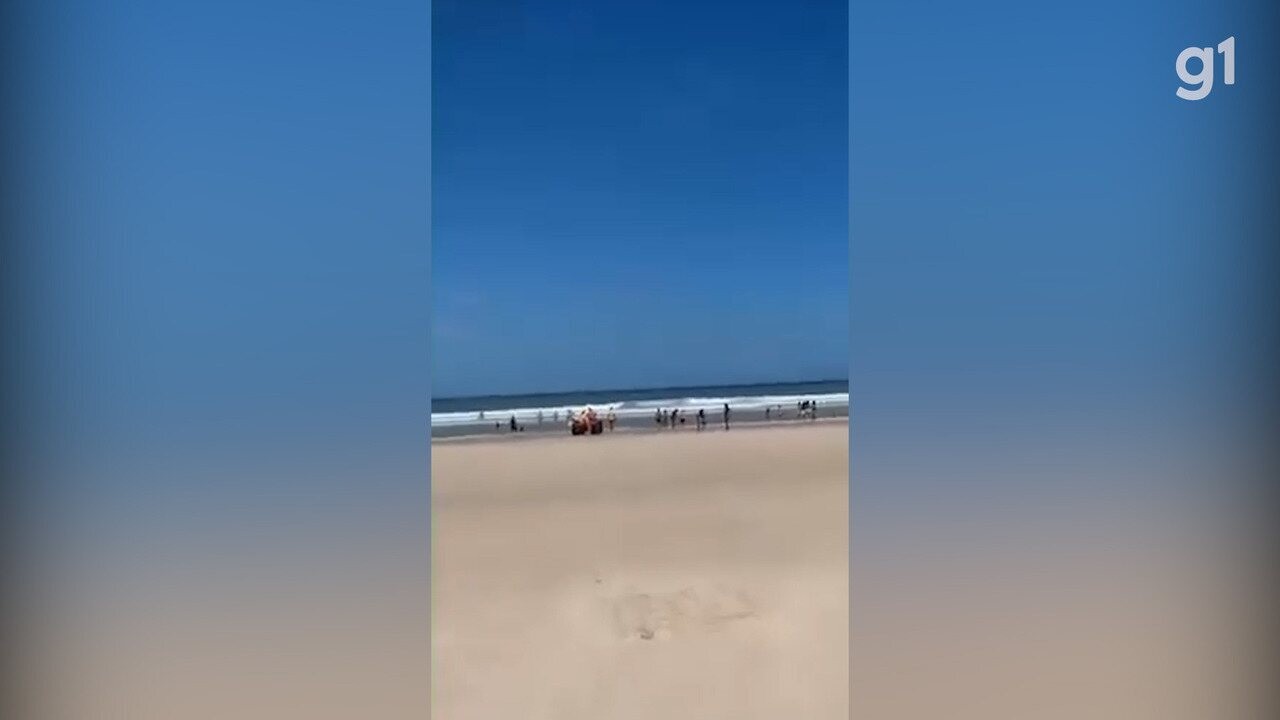 VÍDEO: Adolescente desaparece ao ser levada por correnteza na Praia de São Marcos, em SL 