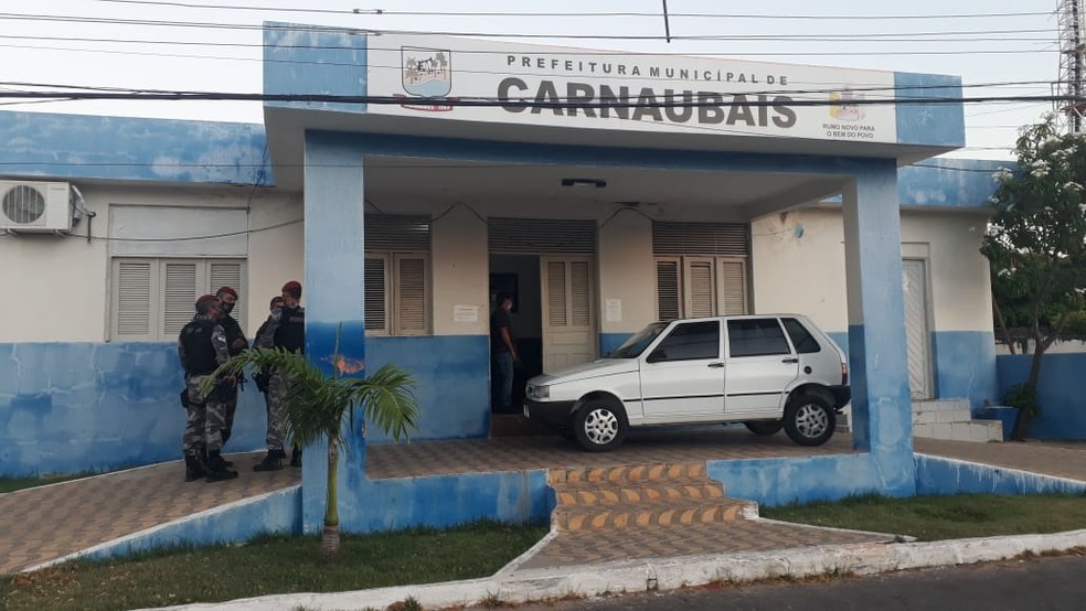 Operação do MPRN apura fraudes na Prefeitura de Carnaubais; prefeito é afastado do cargo — Foto: Divulgação/MPRN