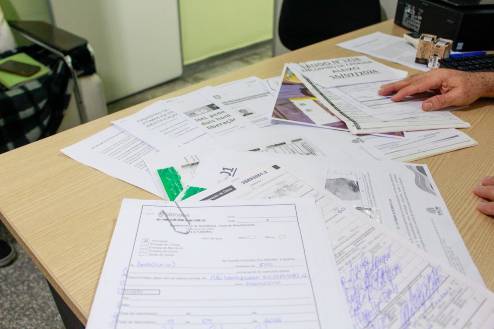 Em um ano, IML realizou 150 sepultamentos de falecidos não identificados em Manaus. — Foto: Divulgação/IML