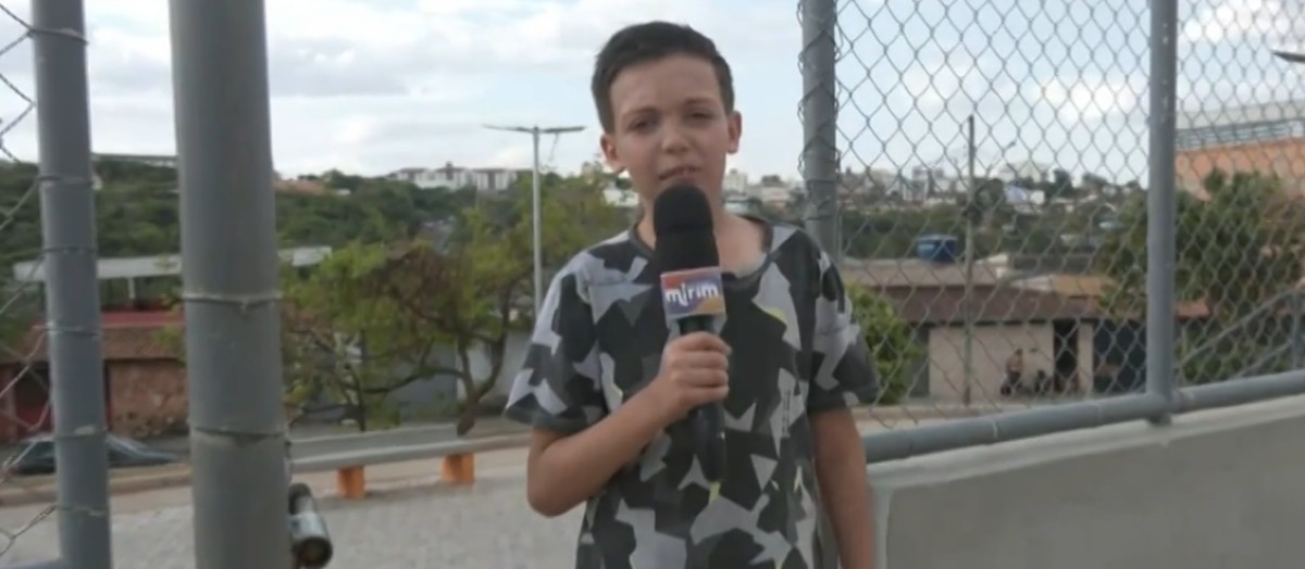 Estudante mostra como se divertir sem telas em Divinópolis: 'Vamos largar o tablet e brincar?'