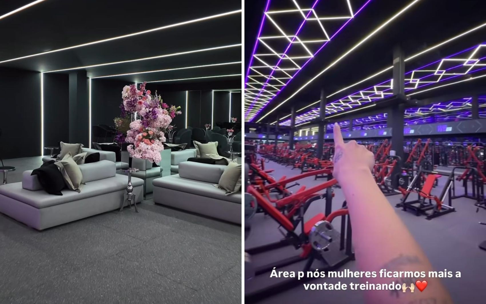 Virginia Fonseca inaugura academia com grande estrutura e espaço feminino em Goiânia
