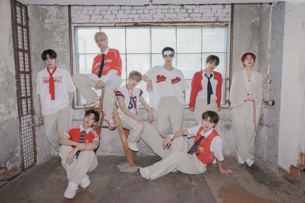 Grupo sul-coreano "NTX". — Foto: Divulgação