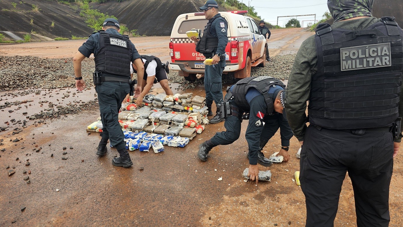 Operação 'Maré de Ferro' apreende mais de 280kg de entorpecentes e prende 8 pessoas 