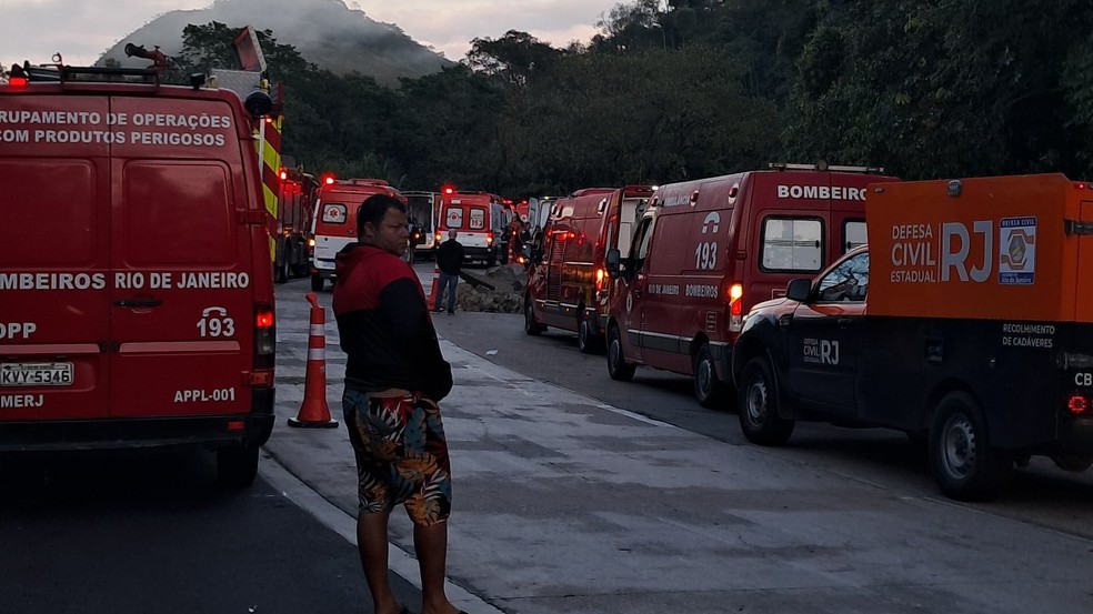 Mortos estavam em um ônibus que saiu de Belo Horizonte e seguia para Copacabana — Foto: Reprodução