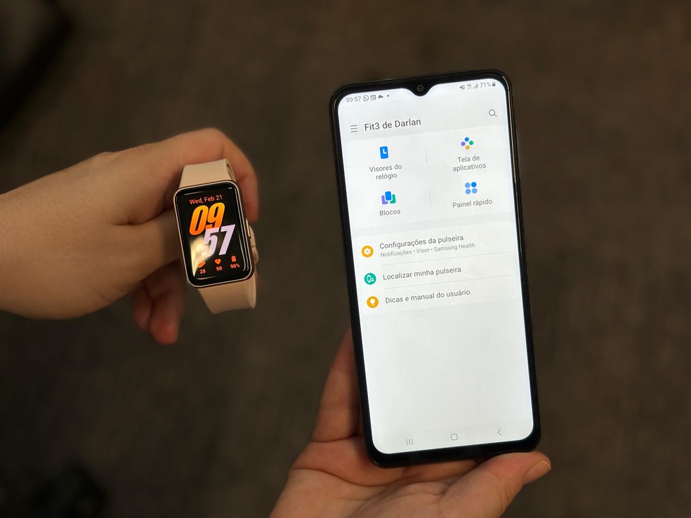 Xiaomi mi discount band samsung health