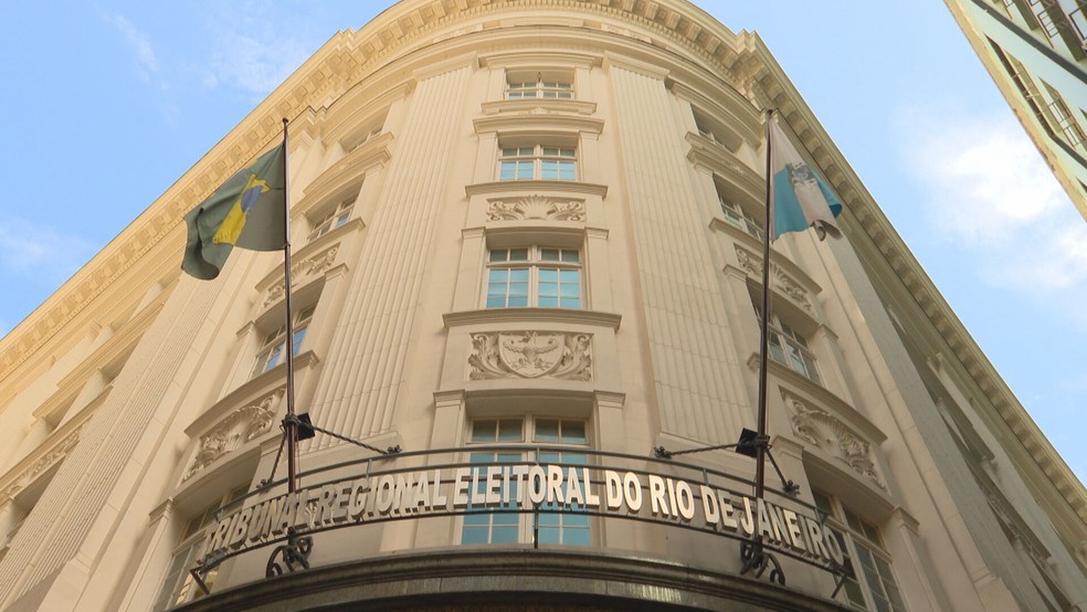 Tribunal Regional Eleitoral do RJ — Foto: Reprodução/TV Globo