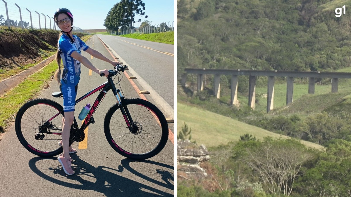 Ciclista que morreu durante trilha em hidrelétrica no Paraná estava pedalando em grupo quando caiu de ponte de 30 metros de altura